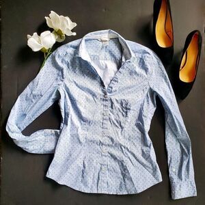 H and M Buttom Down polka dot shirt